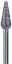 Bur Podiatry Ruby Saver Type 36 / Dia 045 x 1