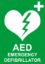 Sign - Laminated Defibrillator A4