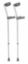 Crutches Elbow Permanent User Ergonomic Grip
