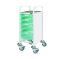 Sunflower Vista 30 Clinical Trolley,  2 Single/2 Double  Trays