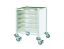 Sunflower Vista 40 Clinical Trolley, 5 Single Trays